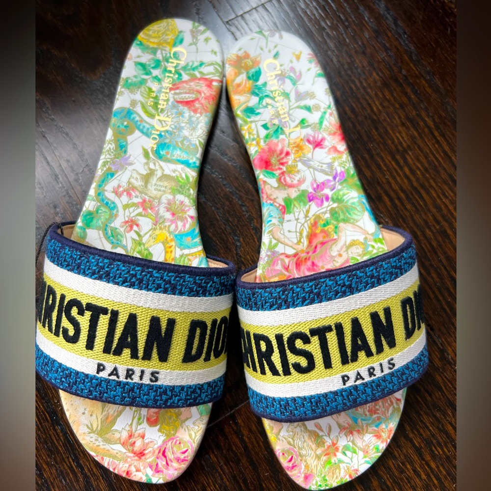 Brand new Christian Dior Dway constellation slides